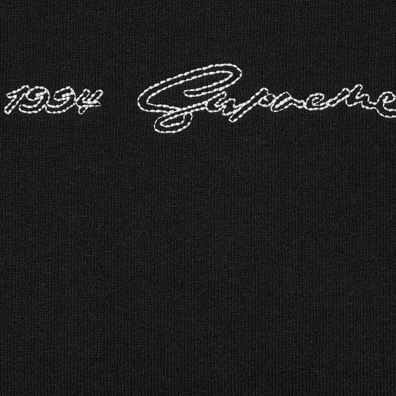 Script Stripe Hooded Sweatshirt view 8